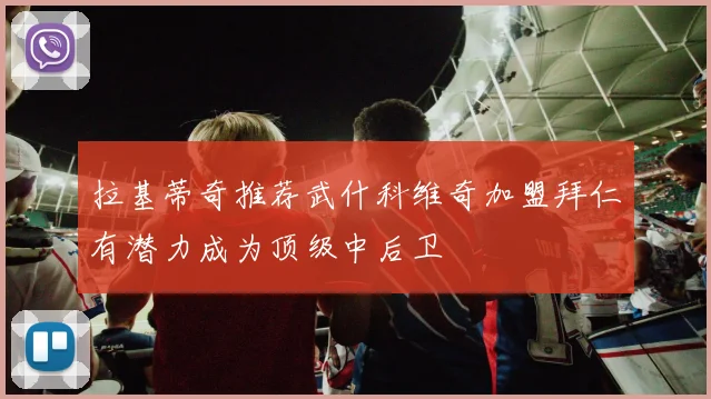 拉基蒂奇推荐武什科维奇加盟拜仁有潜力成为顶级中后卫