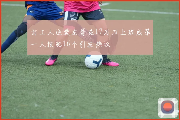 打工人逆袭龙哥花17万刀上班成第一人技犯16个引发热议